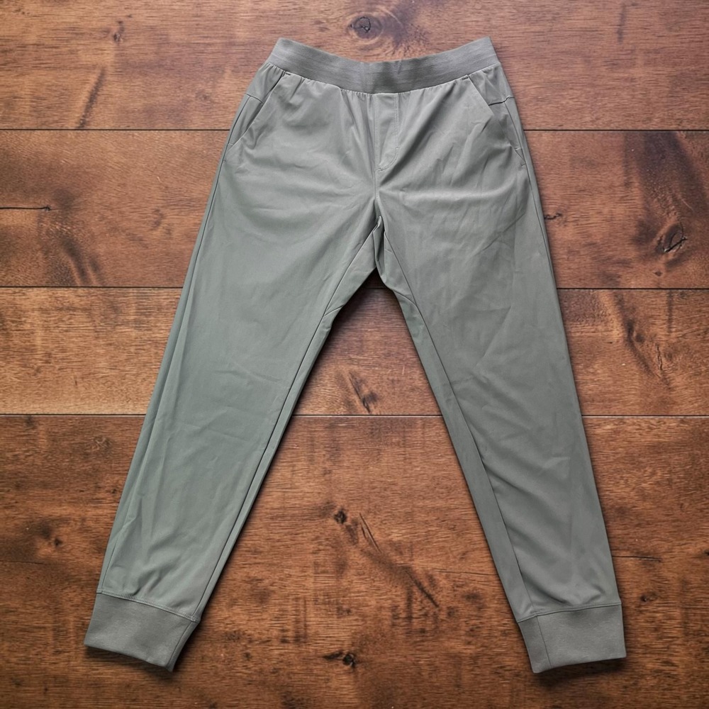 Fabletics Mens Onyx 24-7 Jogger Pants Gray Size M Regular W32 Inseam 28